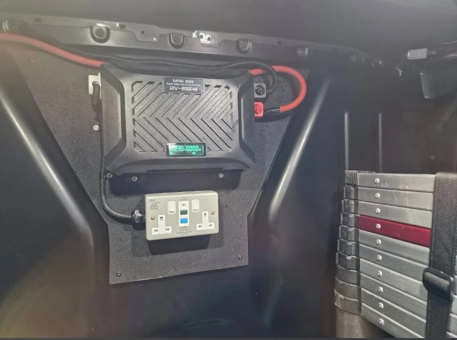 Real 2000W inverter installation by Pro Locks UK