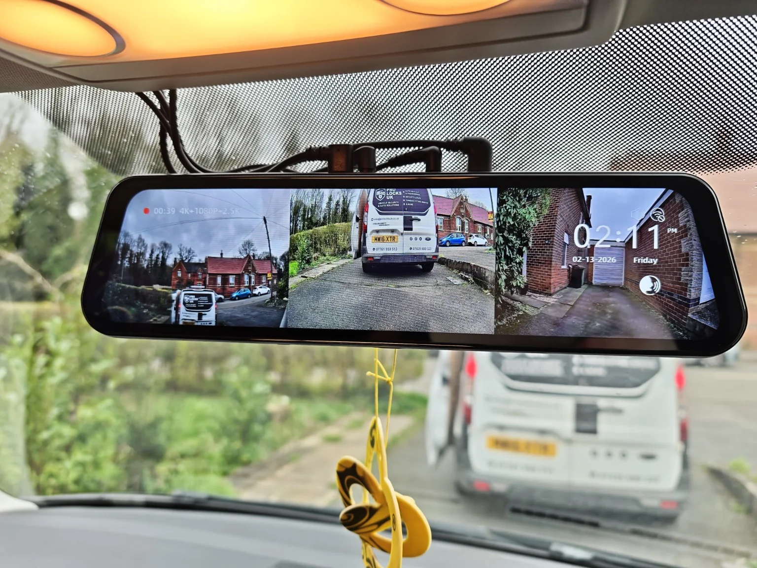Digital mirror multi-camera system fitted by Pro Locks UK