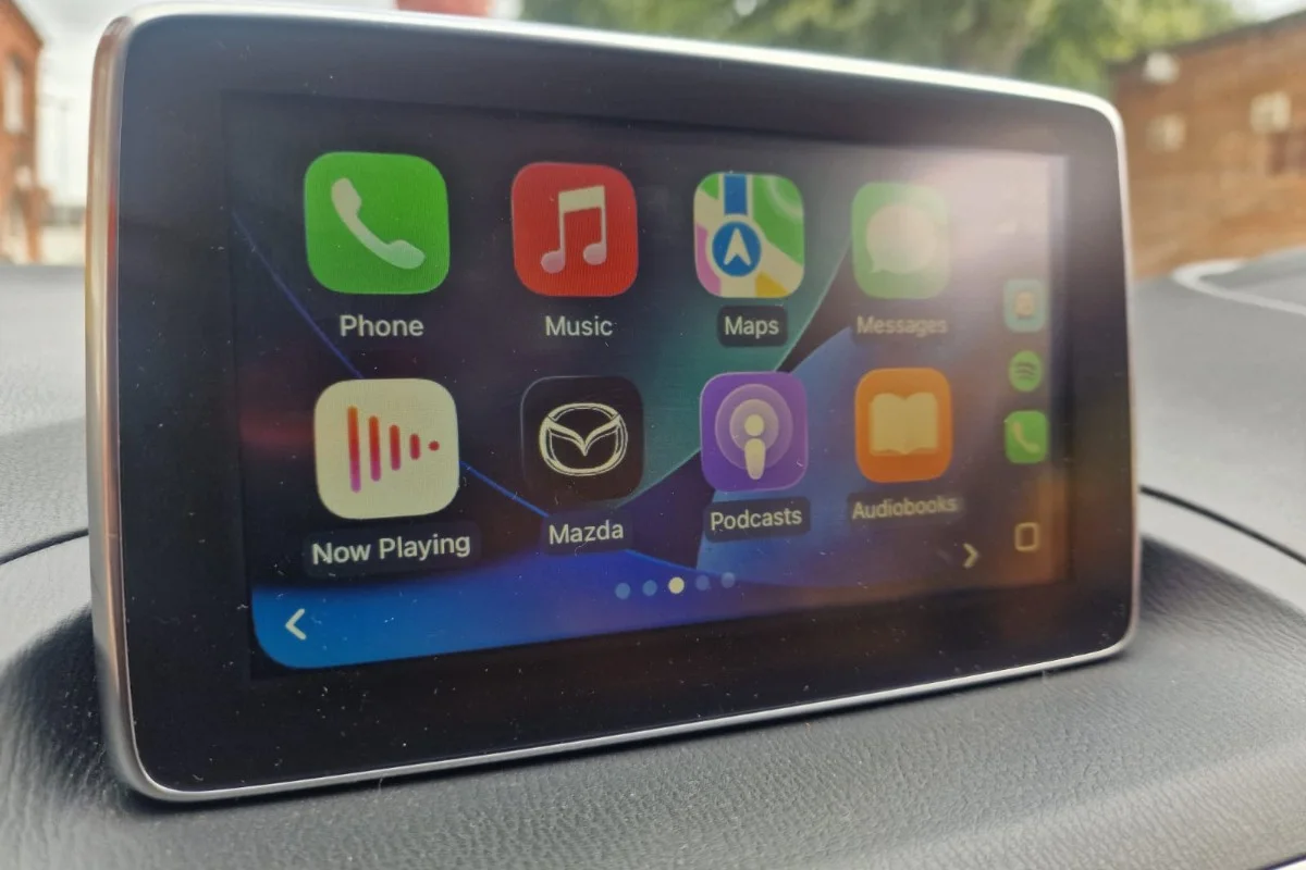 Mazda 3 Apple CarPlay & Android Auto Upgrade - Pro Locks UK installation 1