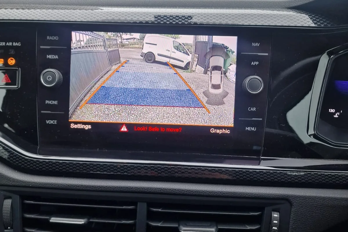 VW OEM-Style Front Sensors & Reverse Camera Upgrade - main installation photo